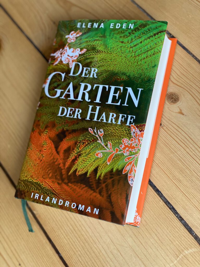 Das Hardcover von "Der Garten der Harfe" von Elena Eden